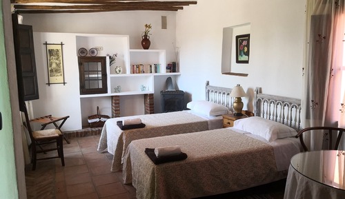 Habitación básica doble, 2 camas individuales, accesible para personas con discapacidad