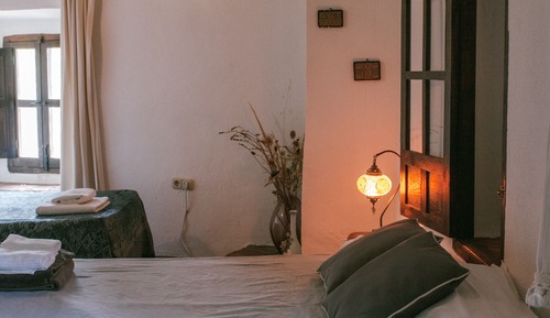 Habitación triple básica, varias camas, vistas al valle