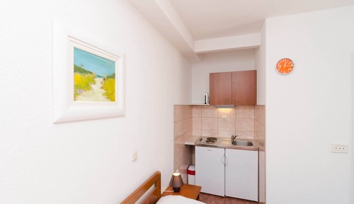 Estudio estándar, 1 cama doble, terraza, vistas al mar