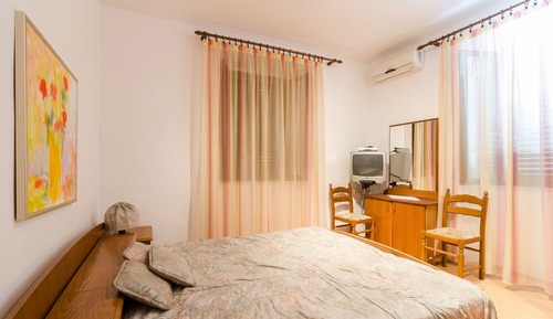 Habitación básica doble, 1 cama doble (Private External Bathroom)