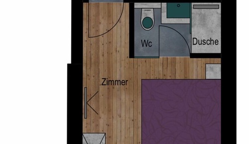 Apartamento, 1 habitación