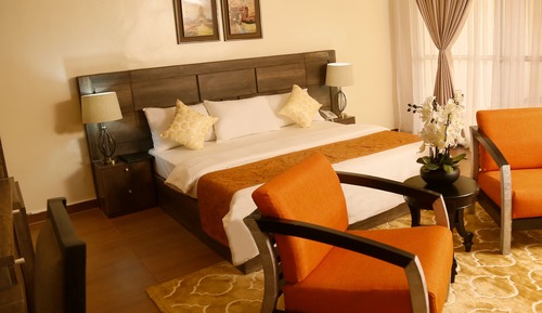 Suite presidencial, varias camas