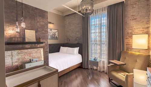 Estudio, 1 cama de matrimonio (Hearing Accessible)