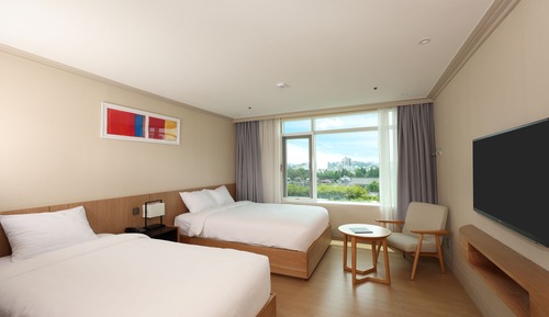 Family Twin Room, Hanok view - Pool Access for 2 (Once per Stay)