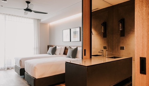 Estudio, 1 cama doble, vistas al lago (Lake Front)