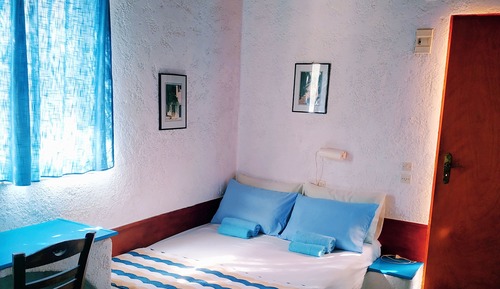 Habitación individual estándar, 1 cama doble, patio, vistas al jardín