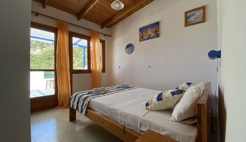 Habitación estándar, 1 cama doble, cocina, vistas a la montaña