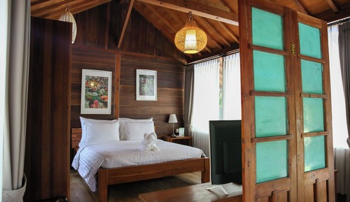 Habitación Deluxe doble, vistas al jardín