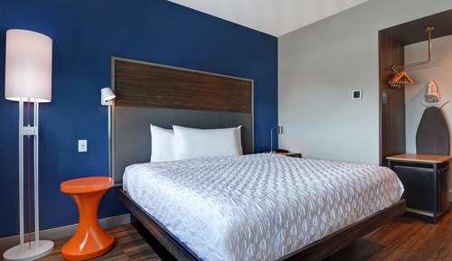 Habitación, 1 cama de matrimonio grande, accesible para personas con discapacidad, bañera