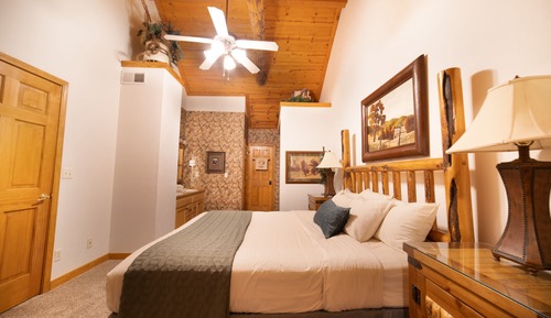Cabaña Grand, 4 habitaciones, terraza