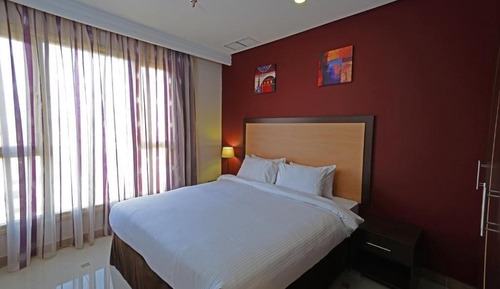 Apartamento ejecutivo, 2 habitaciones, acceso a la piscina, vistas a la bahía
