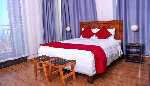 Habitación superior, 1 cama de matrimonio, vistas a la montaña