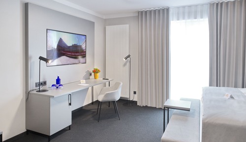 Habitación Confort doble, 1 cama de matrimonio grande, no fumadores