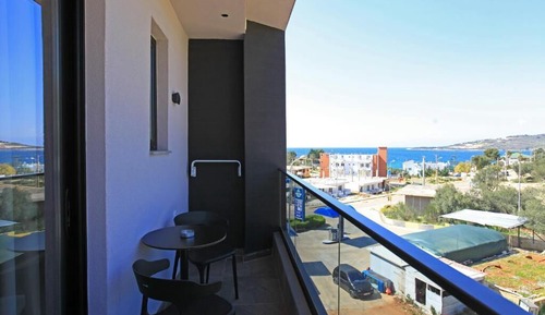 Double Room with Side Sea View