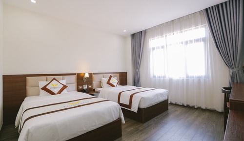 Habitación Deluxe, vistas parciales al mar