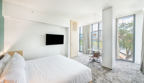 Suite, vistas al lago