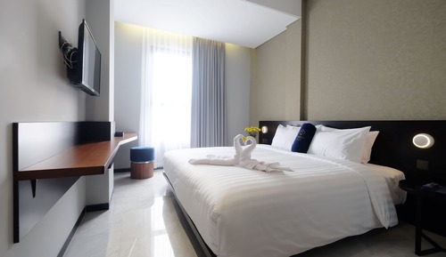 Habitación superior con 1 cama doble o 2 individuales