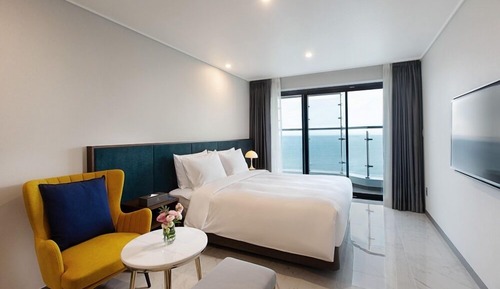 Habitación Premier doble, vistas al mar