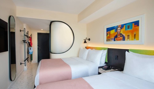 Habitación, 2 camas de matrimonio
