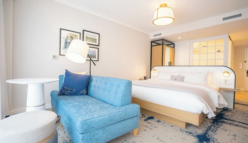 Ático, 1 cama de matrimonio grande