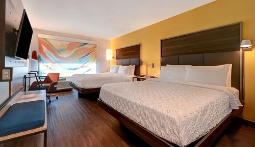 Habitación, 2 camas de matrimonio