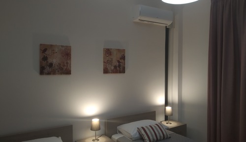Apartamento, 2 habitaciones, balcón, vistas a la ciudad