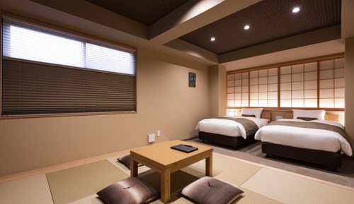 Habitación con 2 camas individuales (Moderate, Tatami)