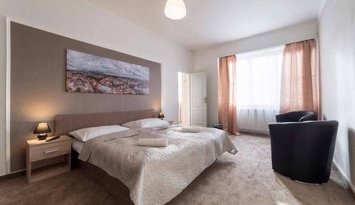 Habitación con 1 cama doble o 2 individuales