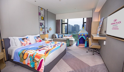 Habitación estándar, 1 cama de matrimonio grande (Kung Fu AI Kids Theme)