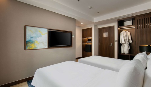 Habitación superior con 2 camas individuales, 2 camas individuales