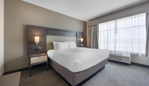 Suite, 1 cama de matrimonio grande, no fumadores, cocina (Walk-in Shower;Sofabed;Full Kitchen)