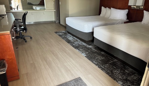 Habitación, 2 camas de matrimonio, no fumadores