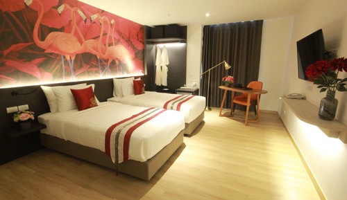 Habitación Deluxe con 2 camas individuales