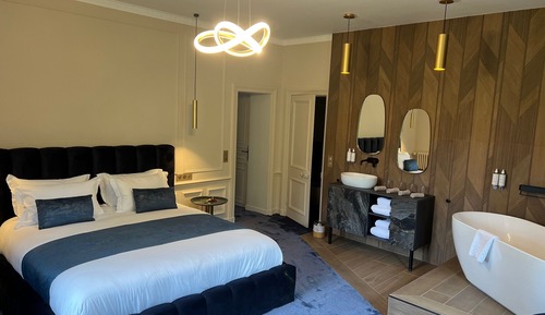 Habitación doble, vistas al jardín