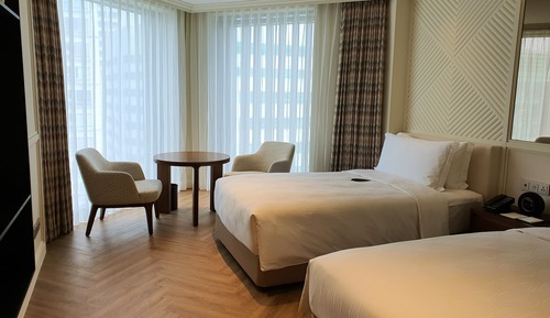 Habitación Deluxe con 2 camas individuales, vistas a la ciudad