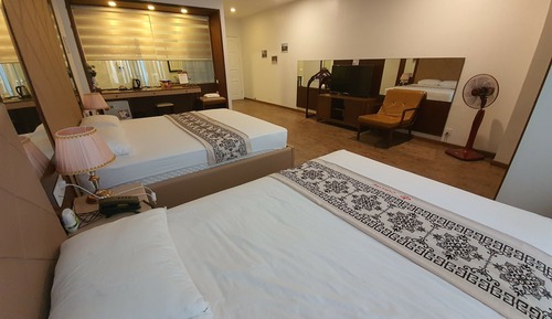 Habitación familiar con 1 cama doble o 2 individuales