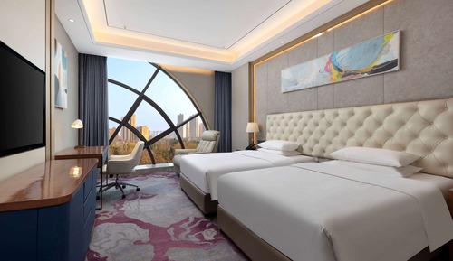 Habitación Deluxe, 1 cama de matrimonio grande con sofá cama, no fumadores