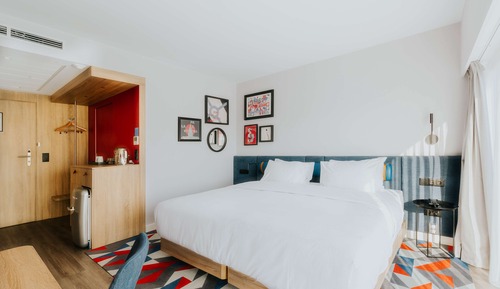 Habitación superior, 1 cama de matrimonio grande