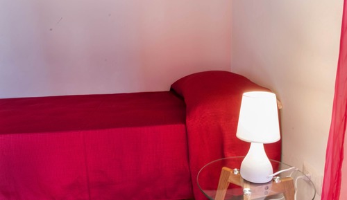 Habitación familiar, vistas al jardín