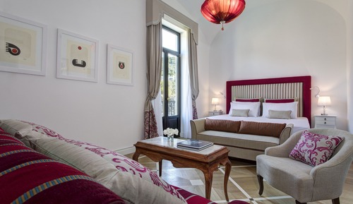 Habitación doble superior, balcón, vistas al jardín