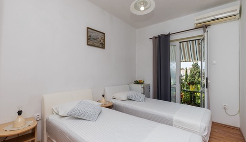 Habitación con 2 camas individuales (Twin Room with Shared Bathroom)