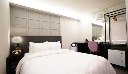 Habitación Deluxe doble, 1 cama de matrimonio, no fumadores, bañera de hidromasaje