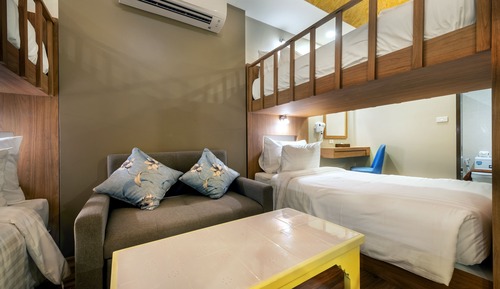 Habitación cuádruple familiar