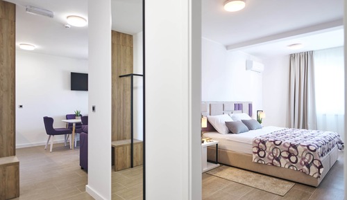 Apartamento, 2 habitaciones, balcón, vistas al mar