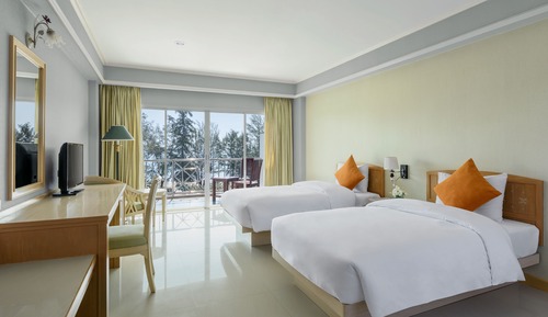 Habitación Deluxe, 2 camas individuales, vistas al mar