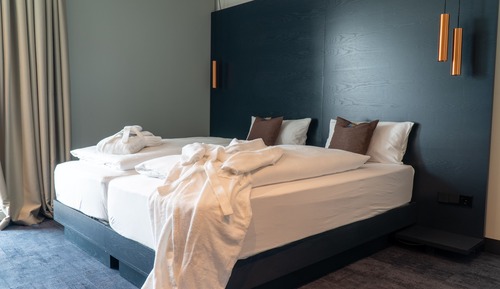 Habitación de diseño con 1 cama doble o 2 individuales