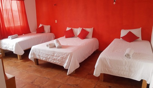 Bungalow familiar (4 Double Beds)