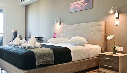 Apartamento Deluxe, balcón