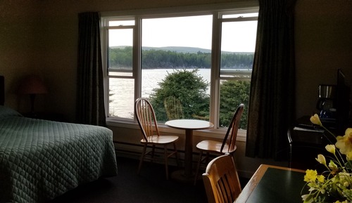 Habitación panorámica, 1 cama de matrimonio, baño privado, vistas al mar