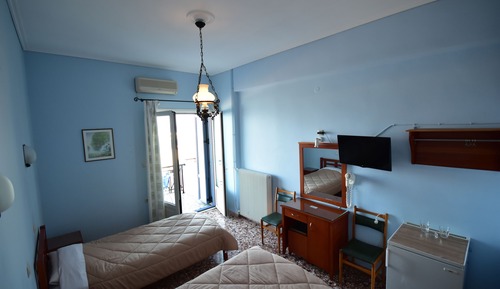 Habitación doble, balcón, vistas al mar